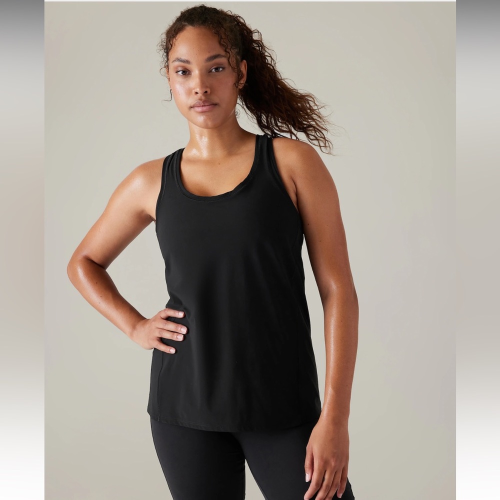 NWT Athleta Ultimate Tank- Women’s L Black